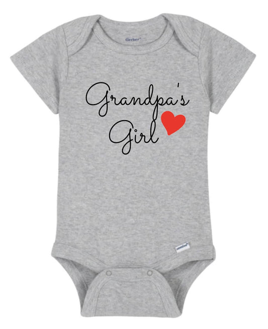 "Grandpa's Girl" Onesie® / Bodysuit for Baby